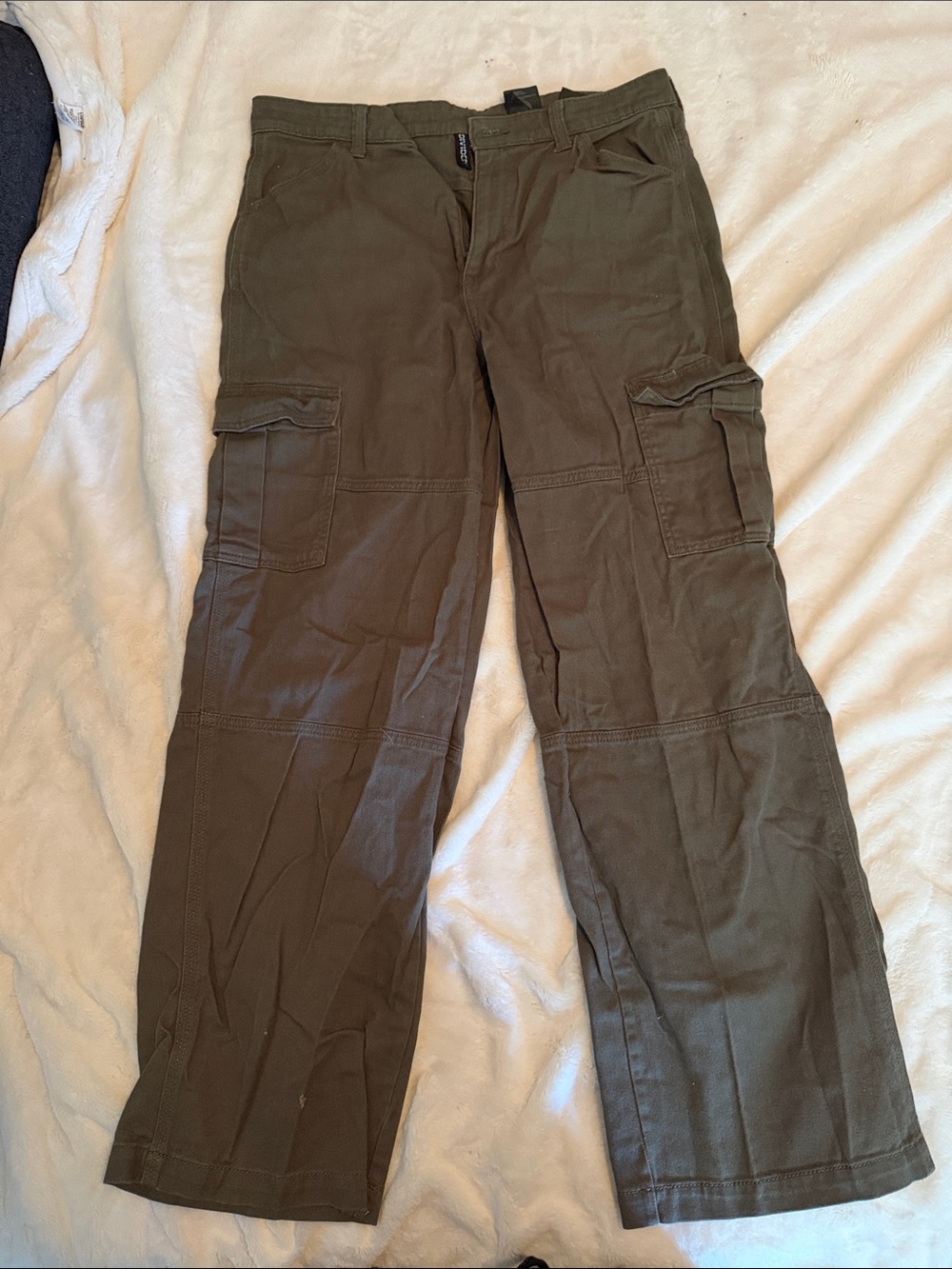 H&M Women's Olive Green Cargo Pants